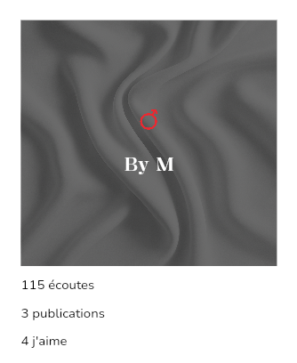 Présentation du créateur d'audios érotiques amateurs By M